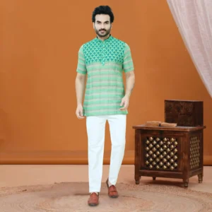 Cotton Short Printed Kurta